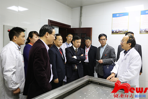 专家组考察医学院